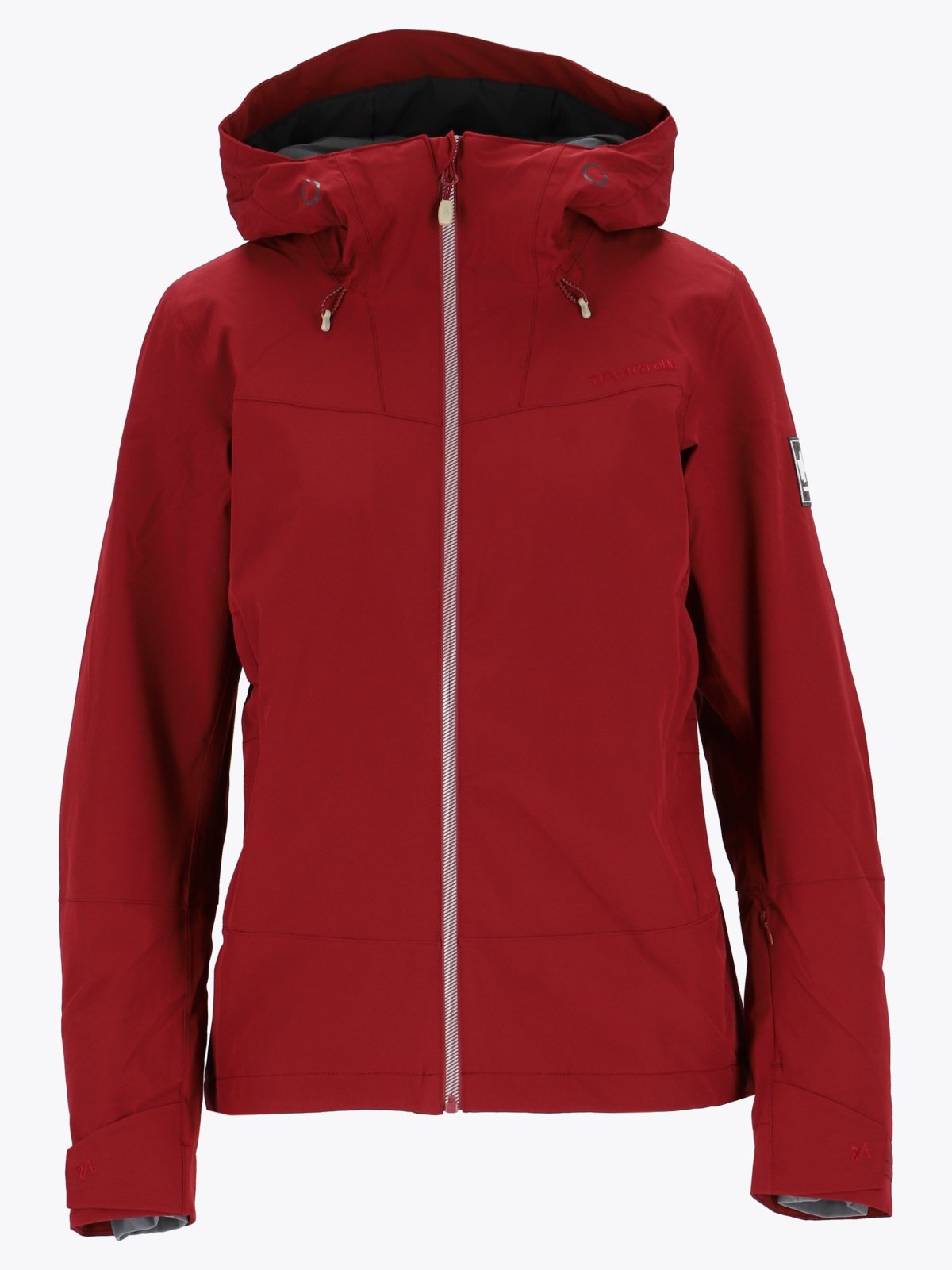 Twentyfour Finse Warm Skalljakke D Vinrød