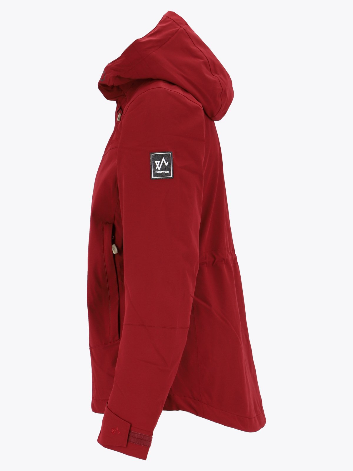 Twentyfour Finse Warm Skalljakke D Vinrød