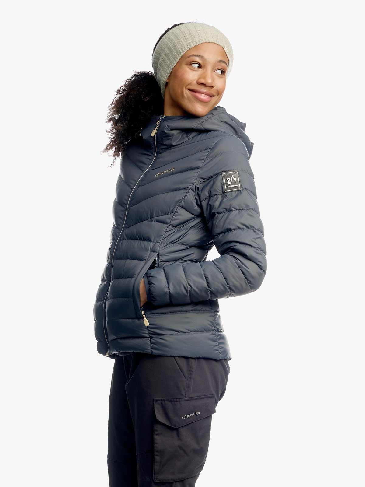 Twentyfour Finse SL Dunjakke D Blekkblå