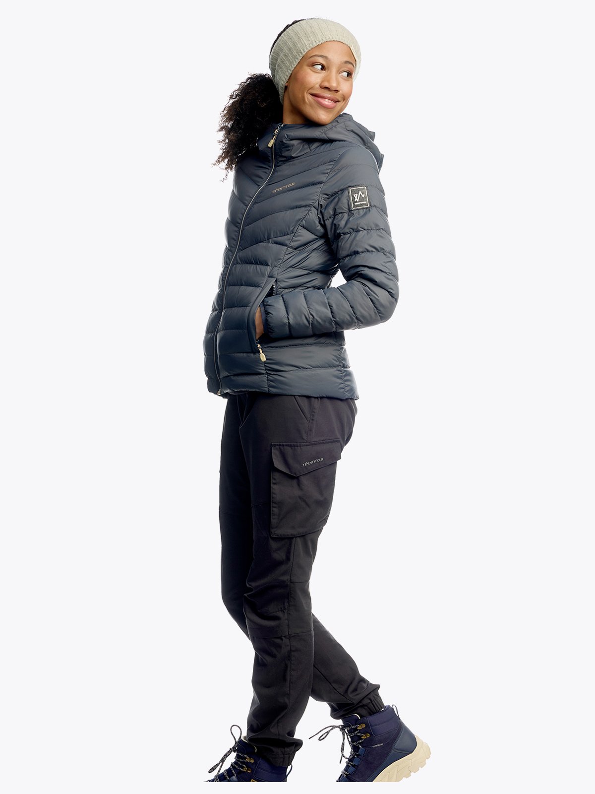 Twentyfour Finse SL Dunjakke D Blekkblå