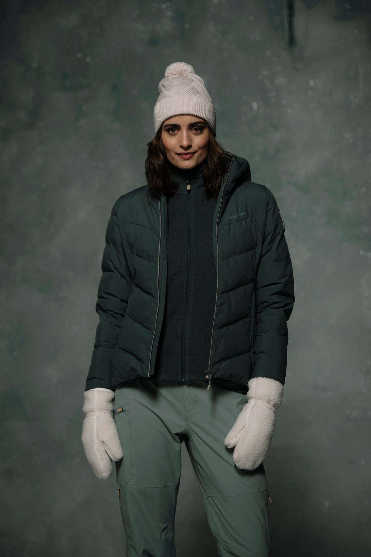 Twentyfour Finse Origin Dunjakke D Mellomgrønn