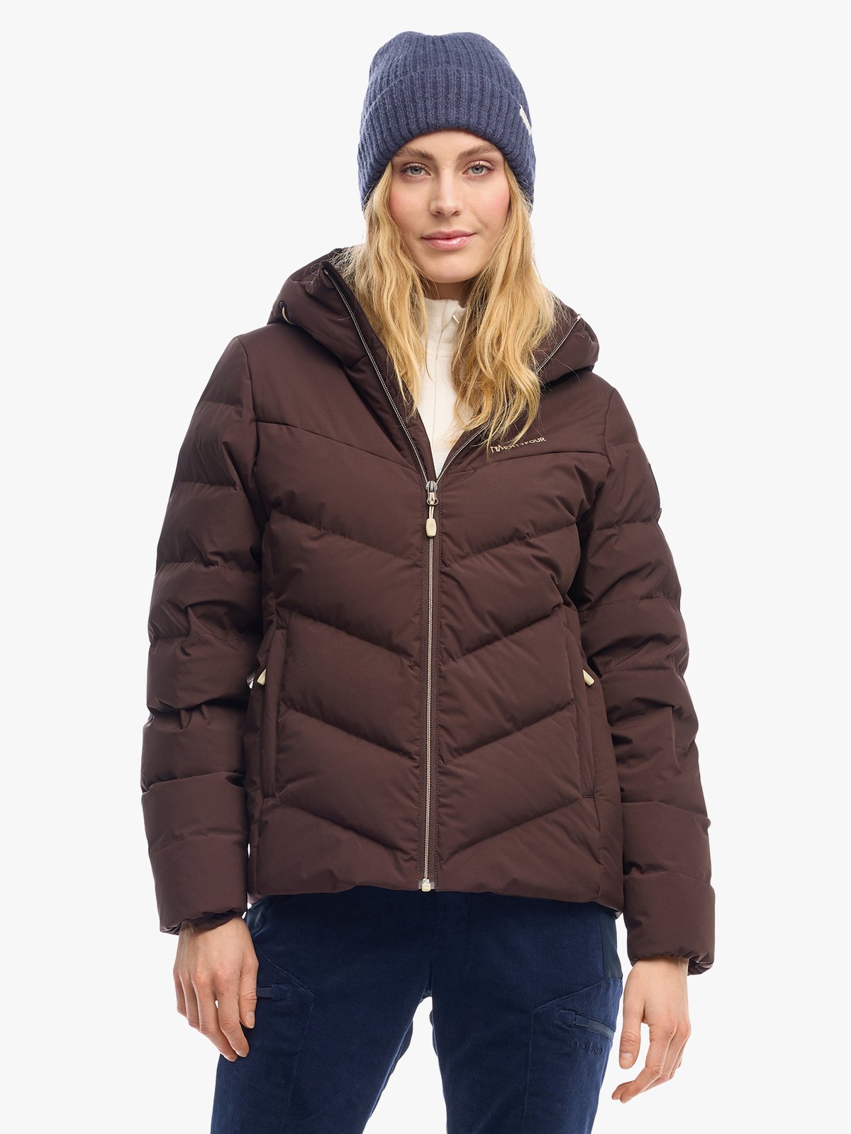 Twentyfour Finse Origin Dunjakke D Mørk Brun