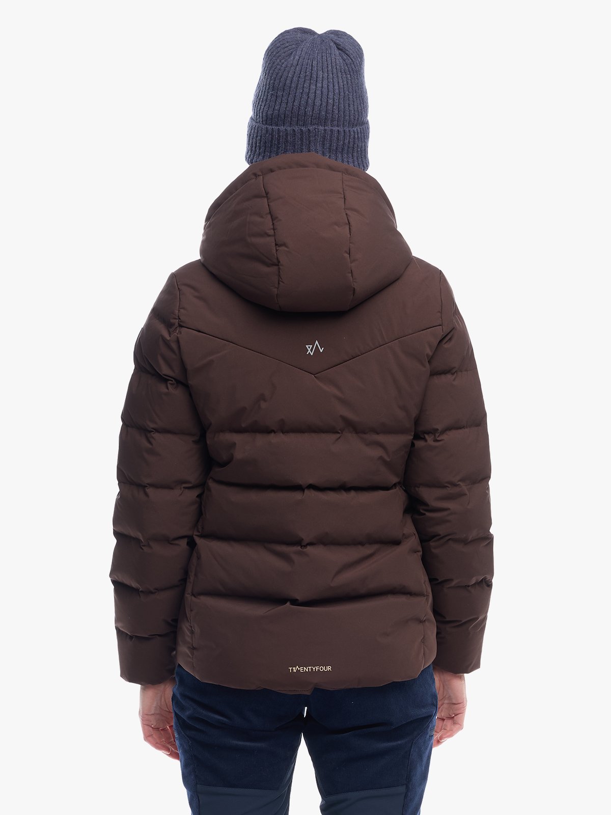 Twentyfour Finse Origin Dunjakke D Mørk Brun