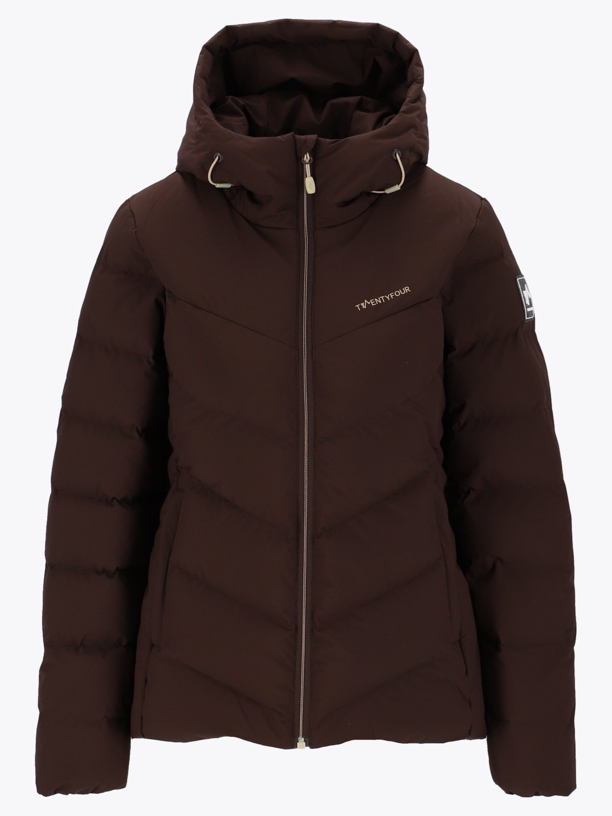 Twentyfour Finse Origin Dunjakke D Mørk Brun