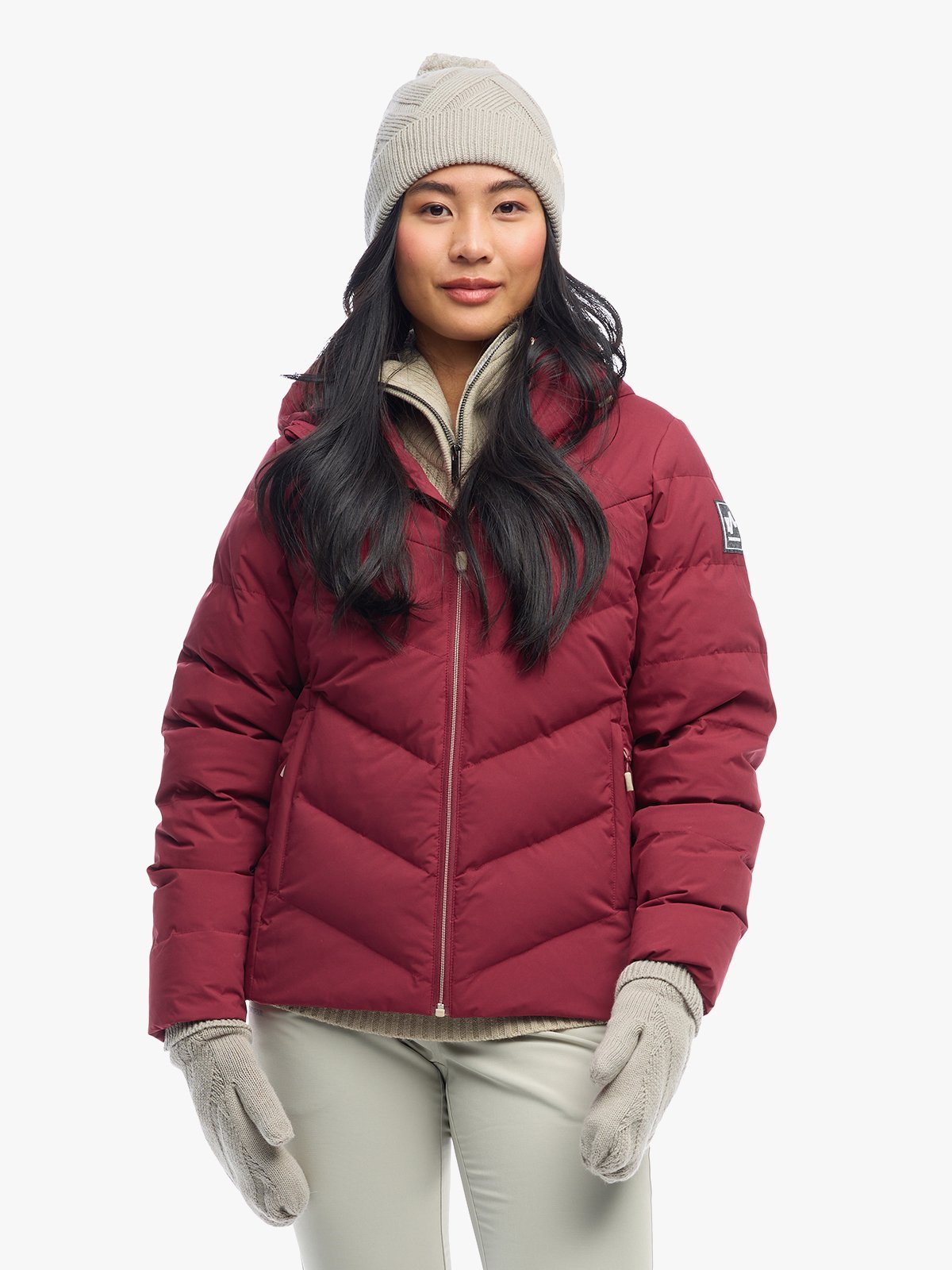 Twentyfour Finse Origin Dunjakke D Vinrød