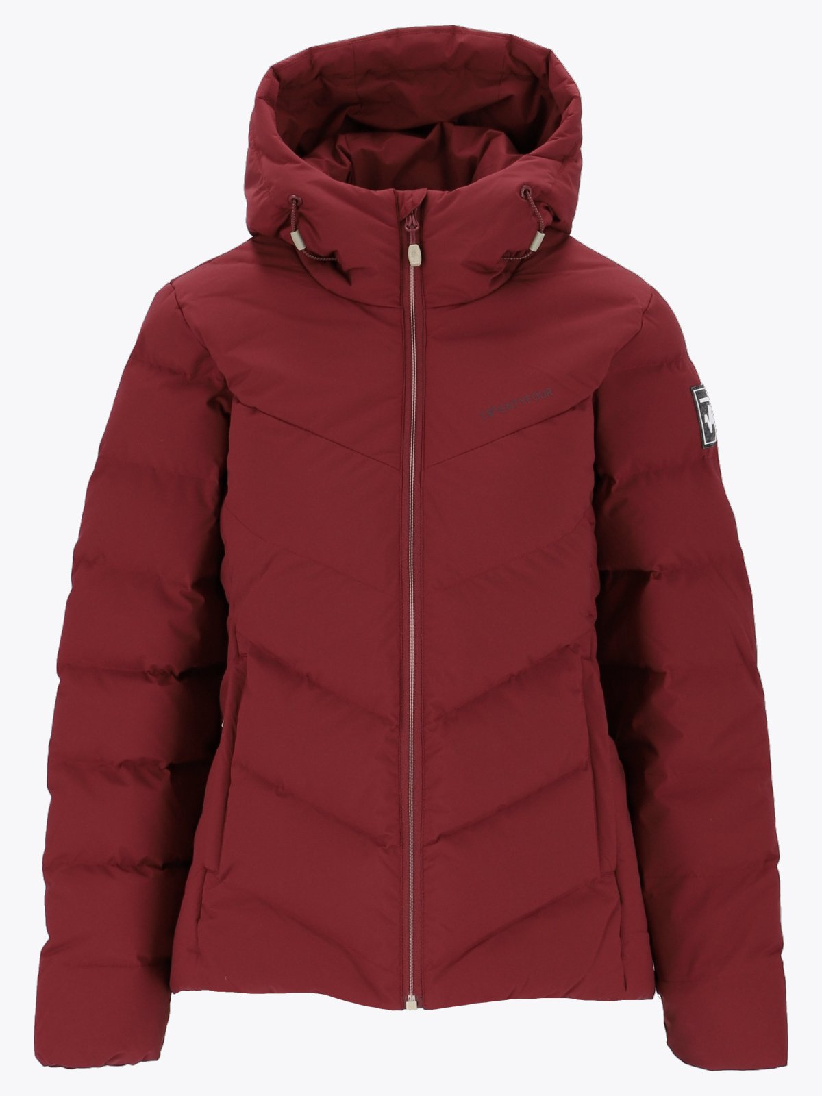 Twentyfour Finse Origin Dunjakke D Vinrød