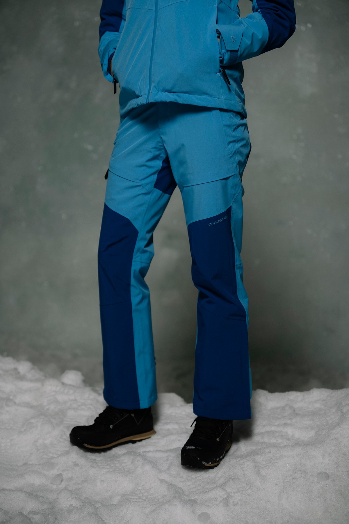 Twentyfour Isbre Warm Skallbukse D Asurblå