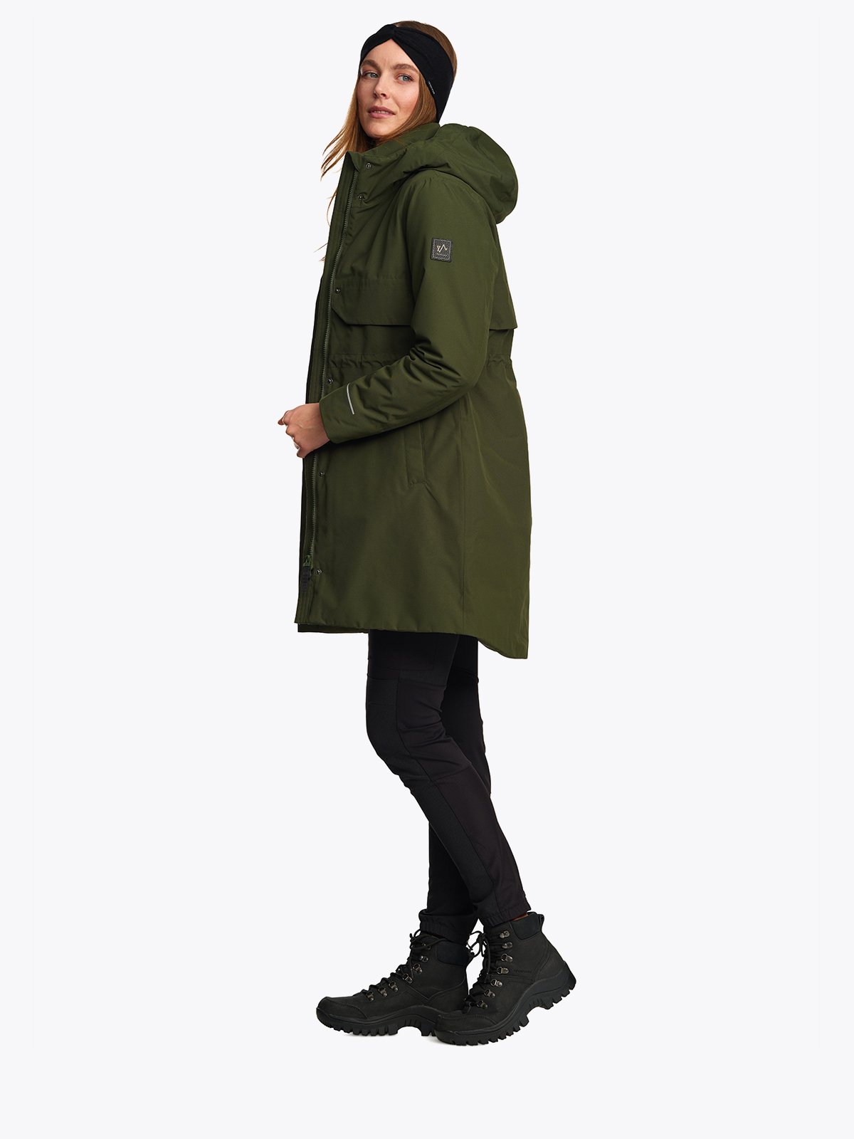 Twentyfour Mode Mia Warm Parkas D Olivensort