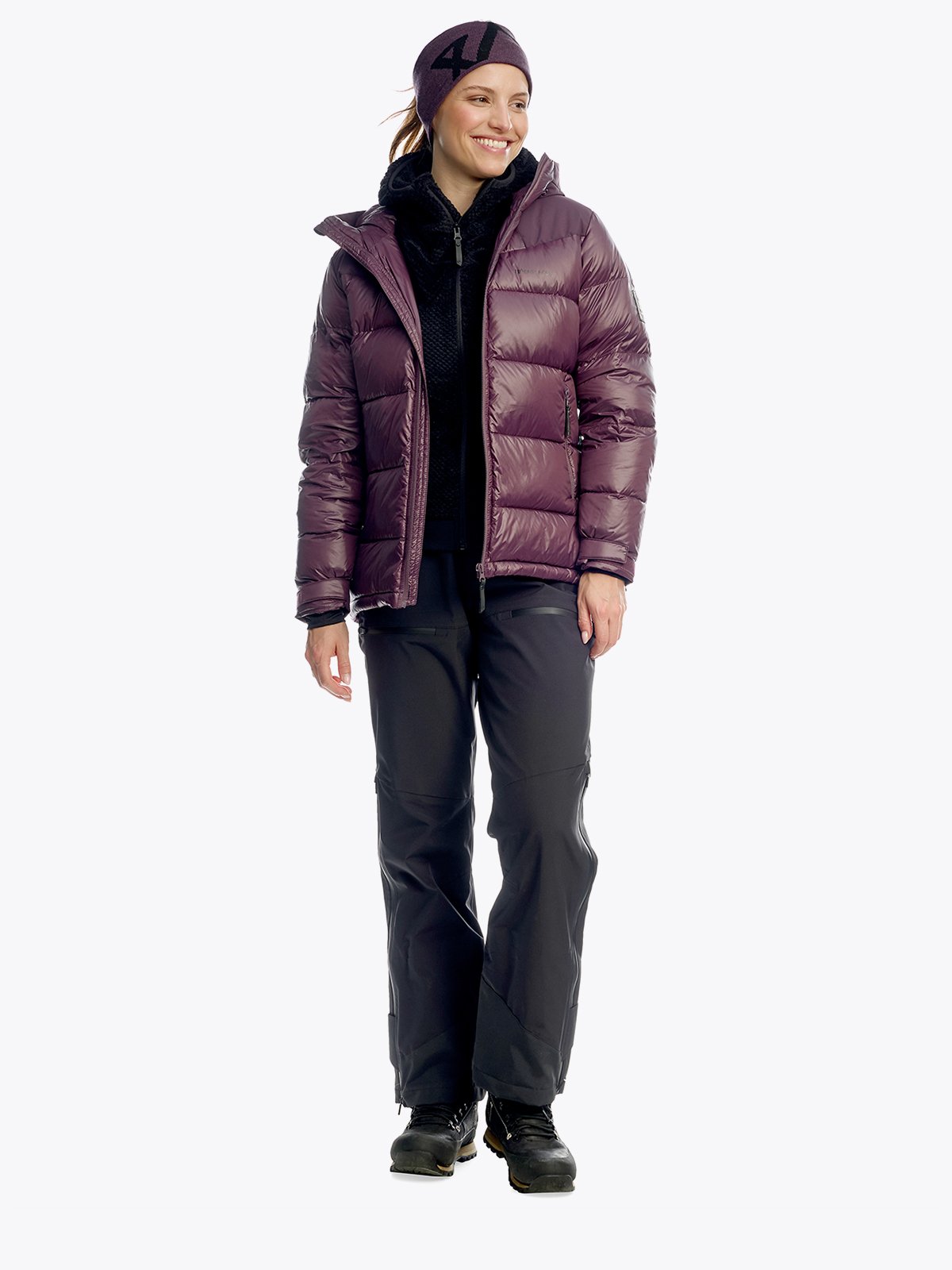 Twentyfour Isbre Dunjakke D Dyp Plomme