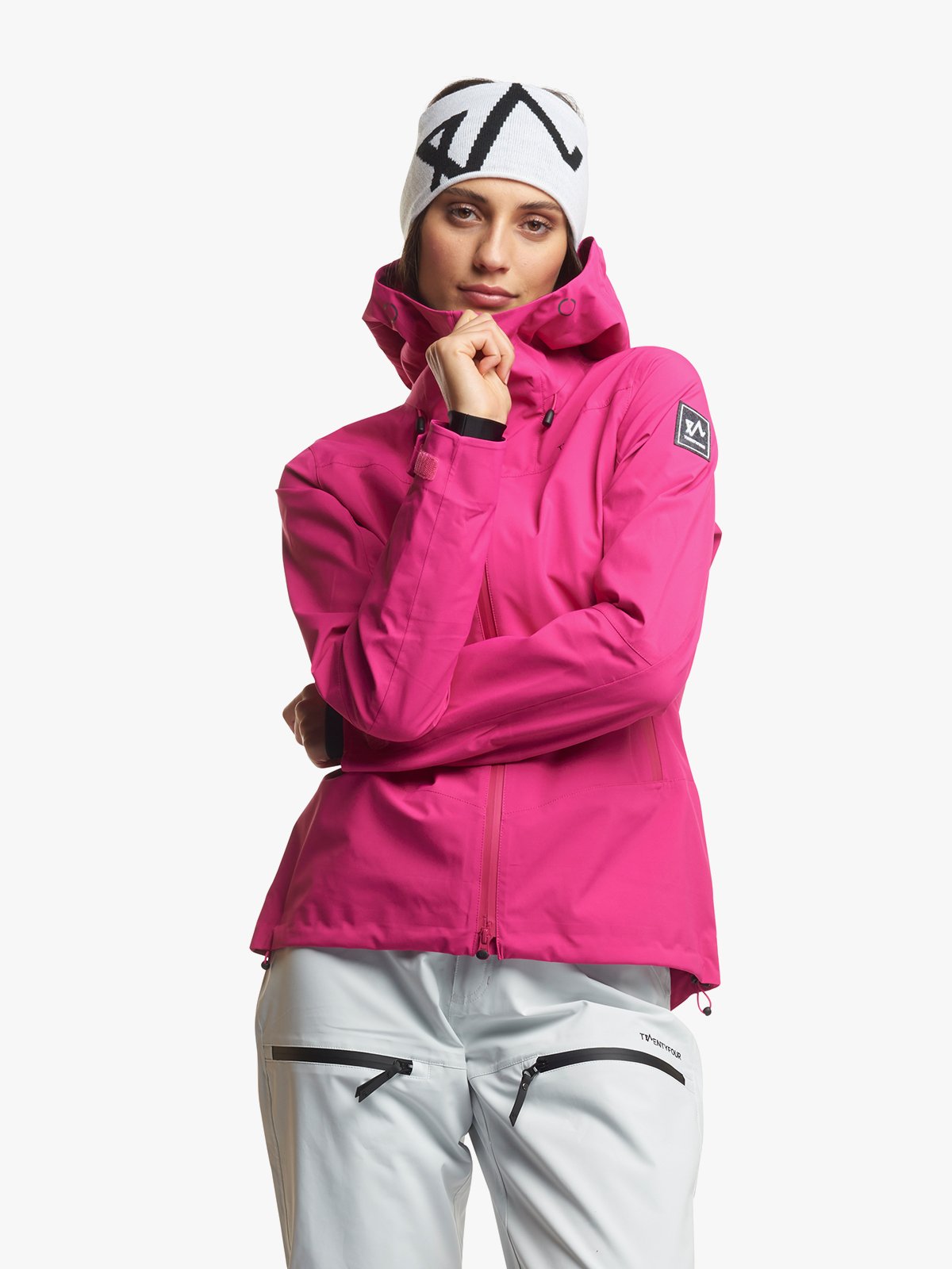 Twentyfour Isbre 3L Skalljakke D Dyp Rosa