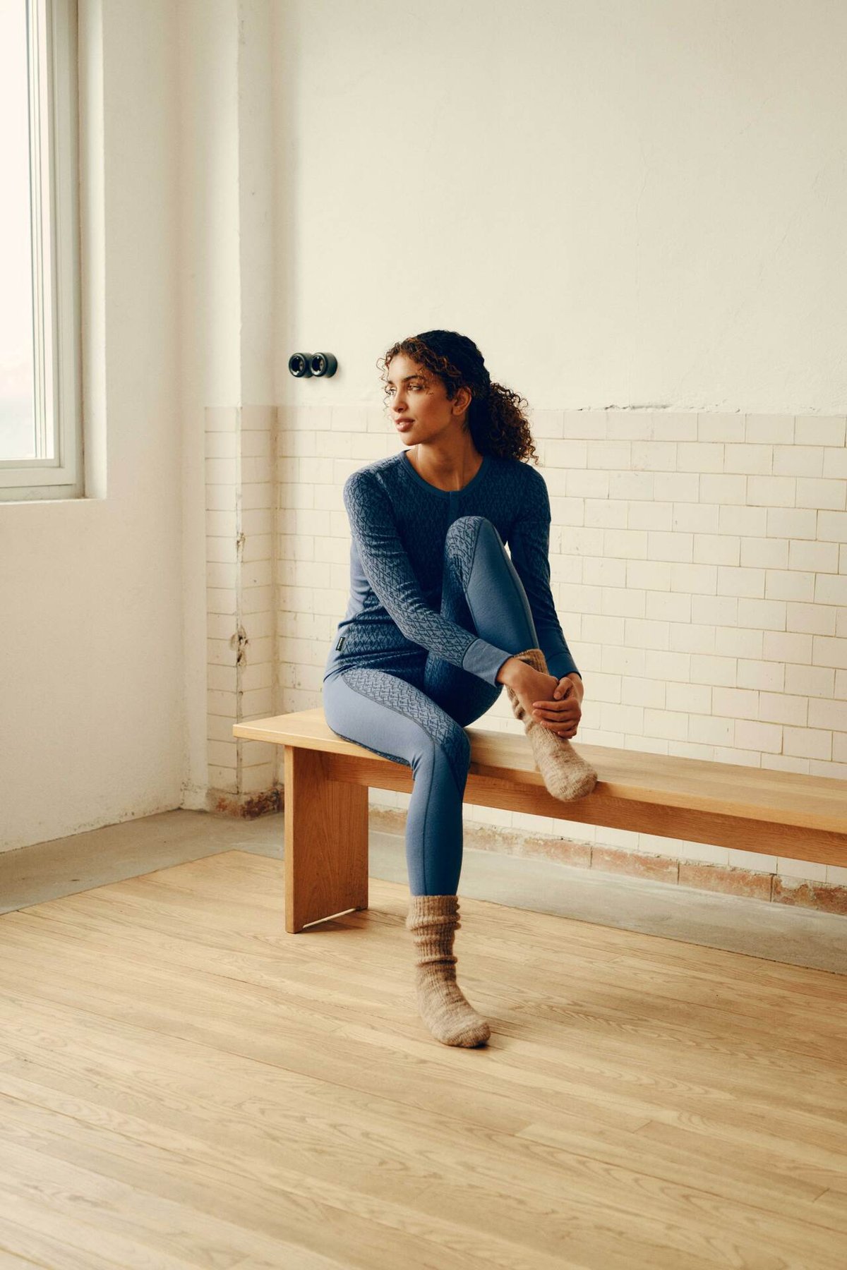 Twentyfour Aurora Aya Ulltopp D Gråblå