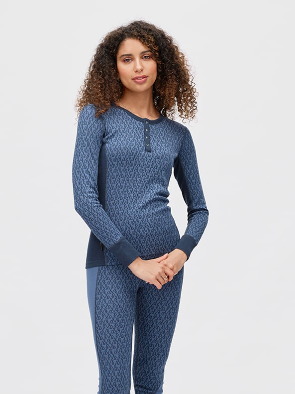 Twentyfour Aurora Aya Ulltopp D Gråblå