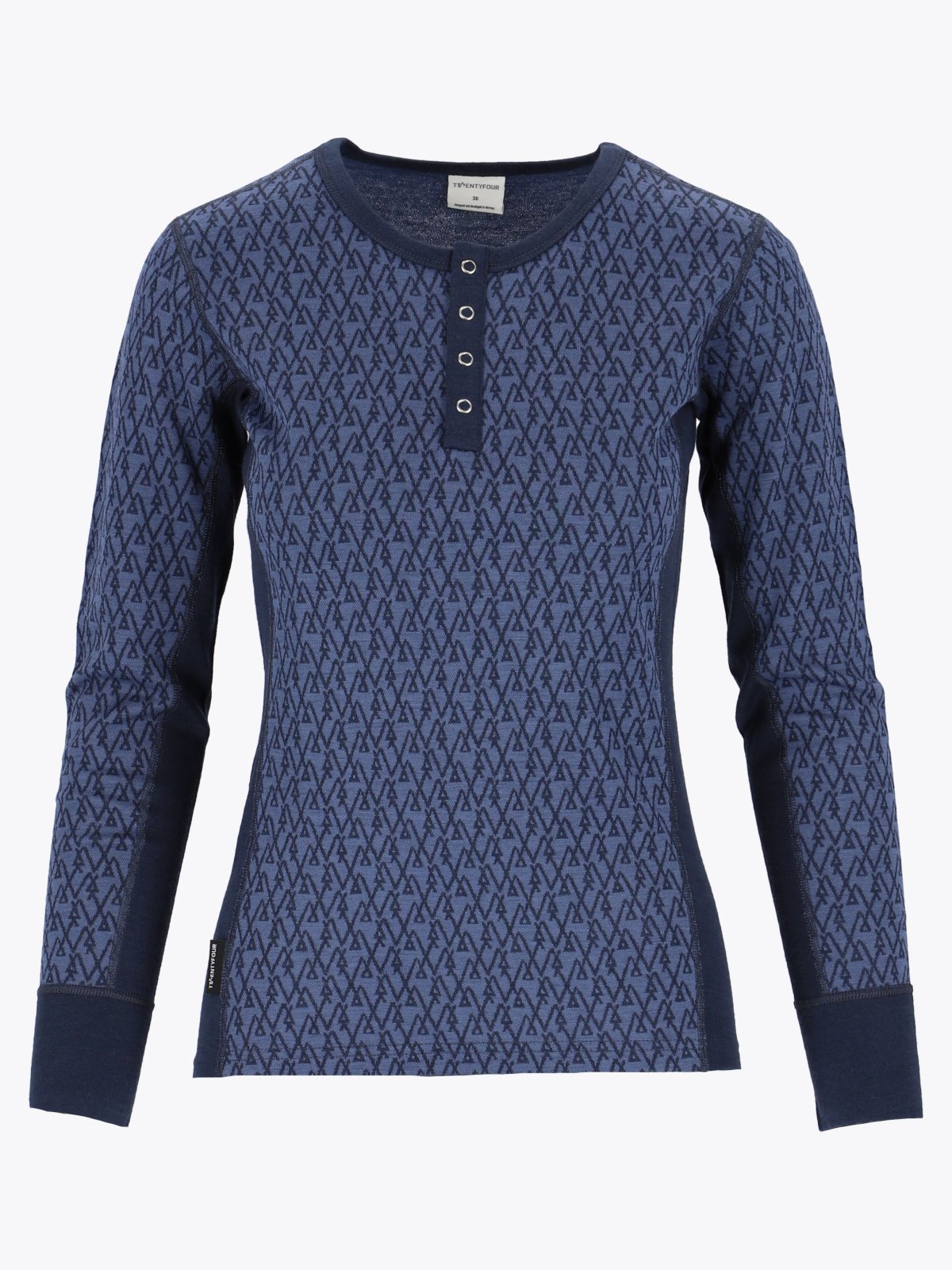 Twentyfour Aurora Aya Ulltopp D Gråblå