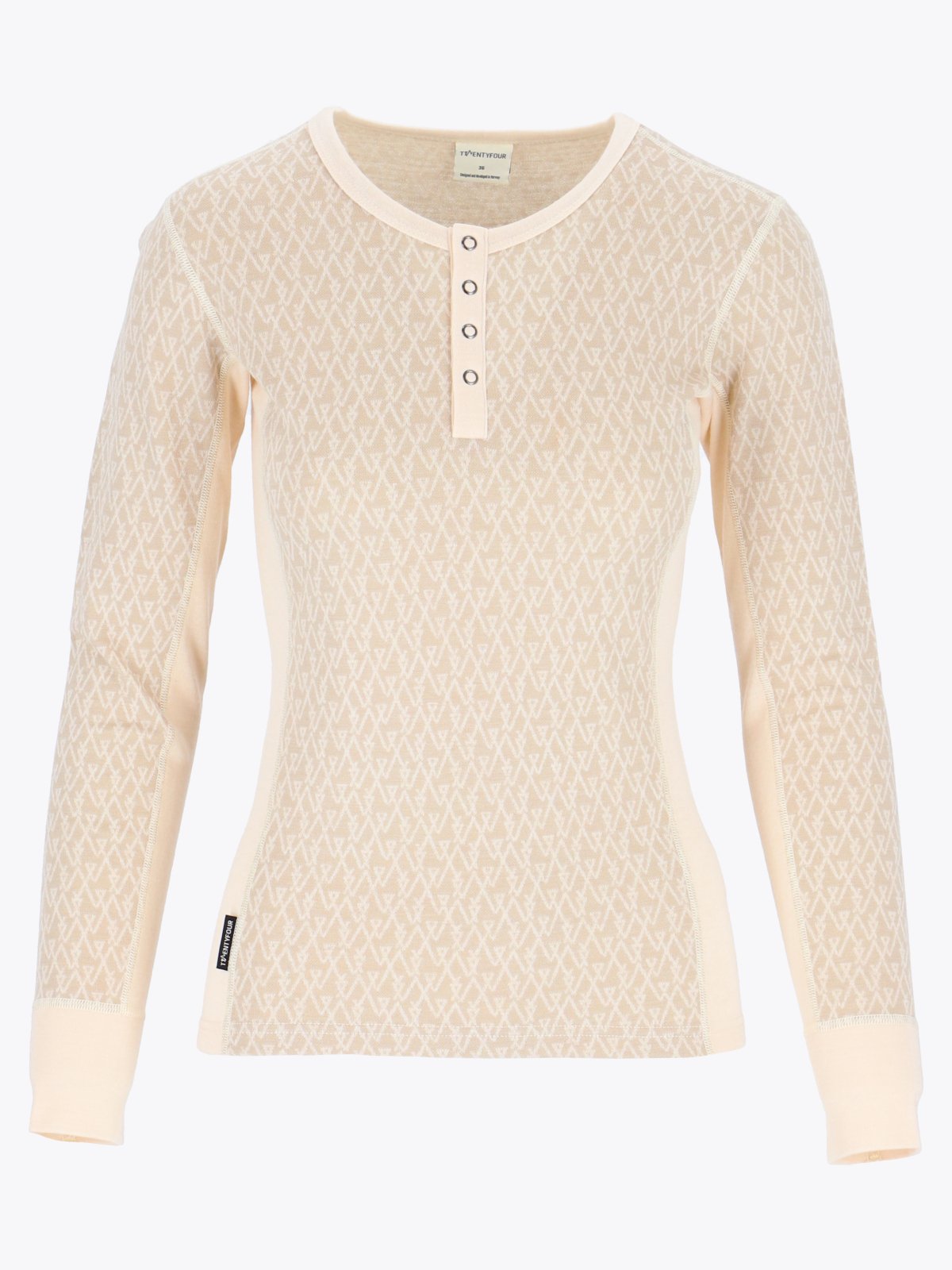 Twentyfour Aurora Aya Ulltopp D Gråhvit