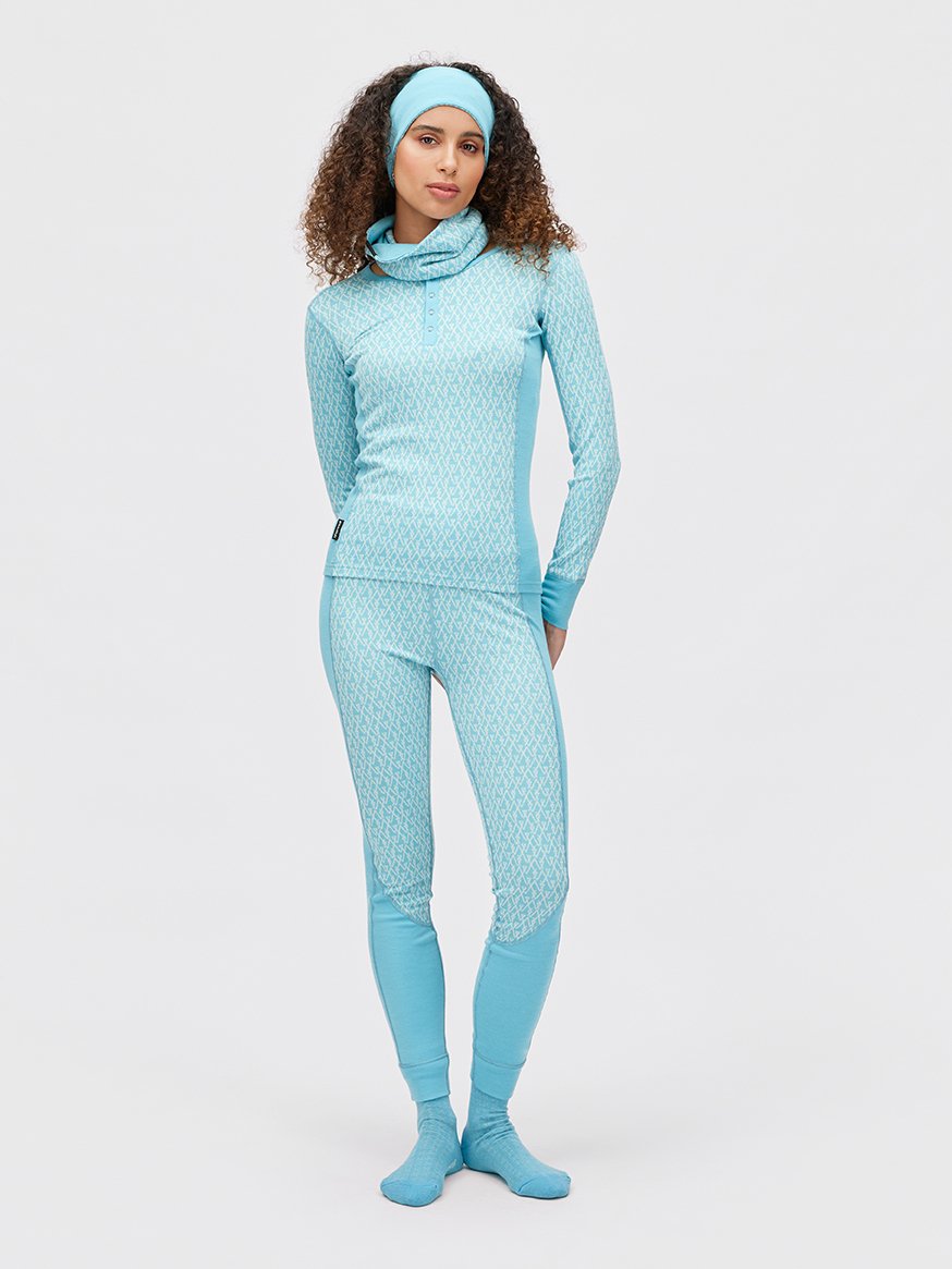 Twentyfour Aurora Aya Ulltopp D Retro Blå