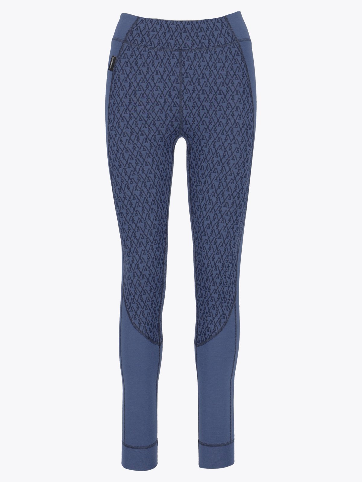 Twentyfour Aurora Aya Ull Tights D Gråblå