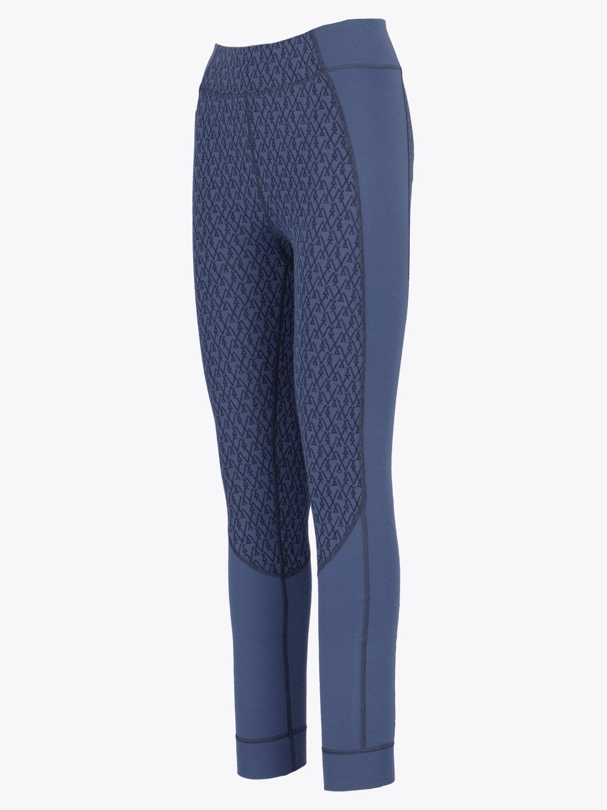 Twentyfour Aurora Aya Ull Tights D Gråblå