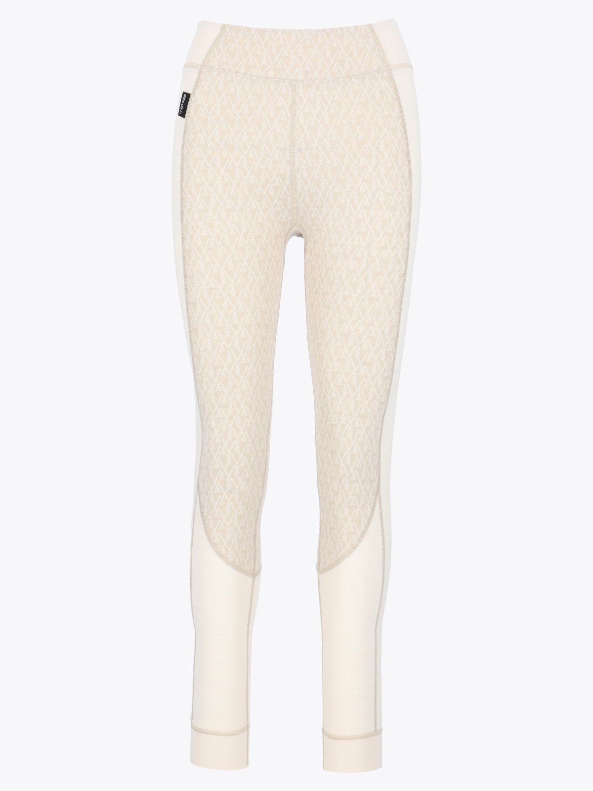 Twentyfour Aurora Aya Ull Tights D Gråhvit