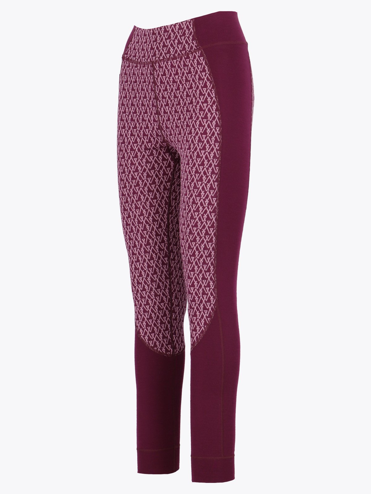 Twentyfour Aurora Aya Ull Tights D M Burgunder