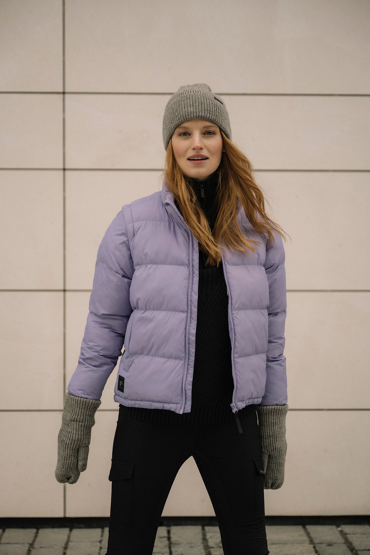 Twentyfour Mode ZipOff Jakke D Lavendel