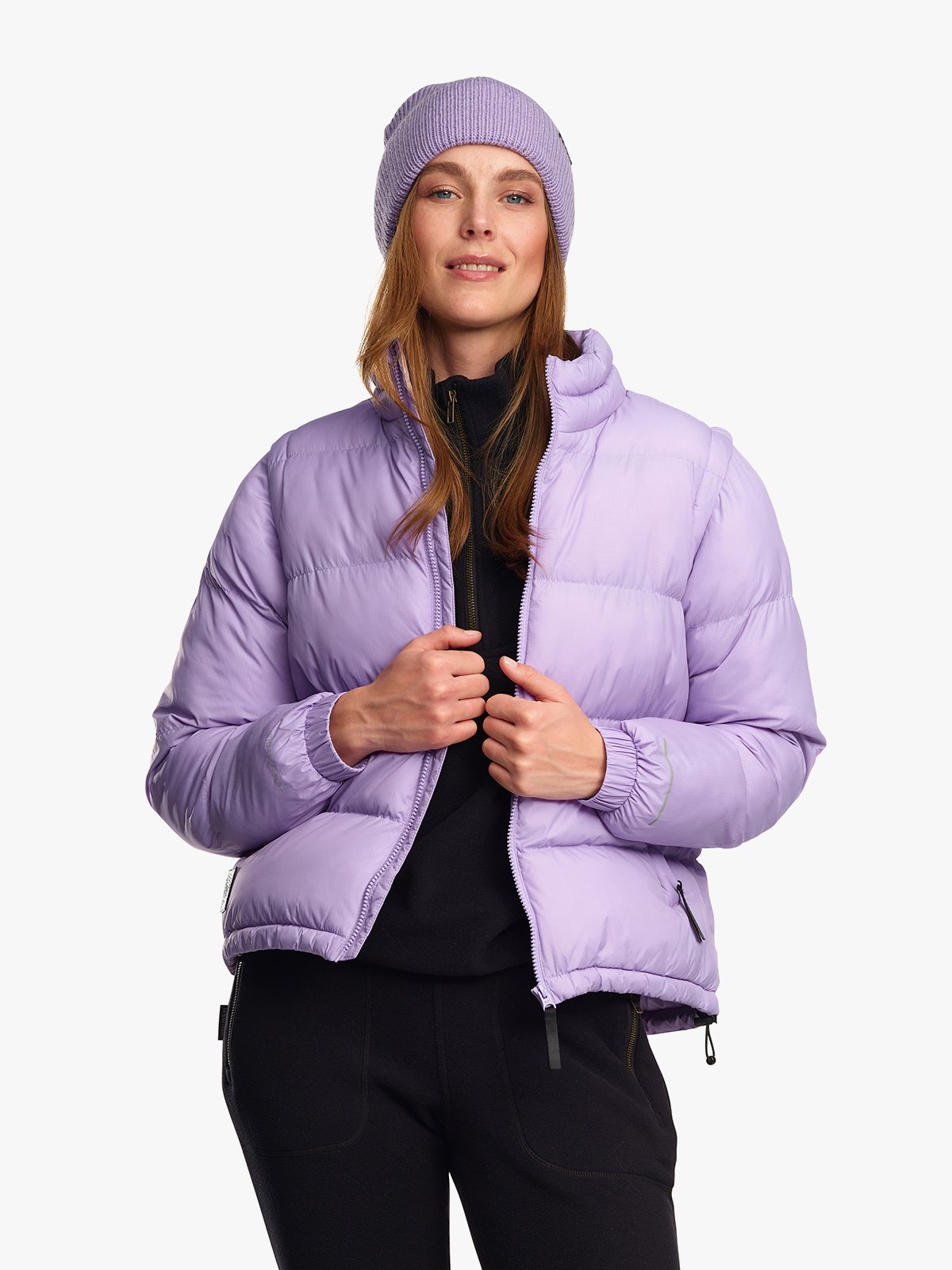 Twentyfour Mode ZipOff Jakke D Lavendel