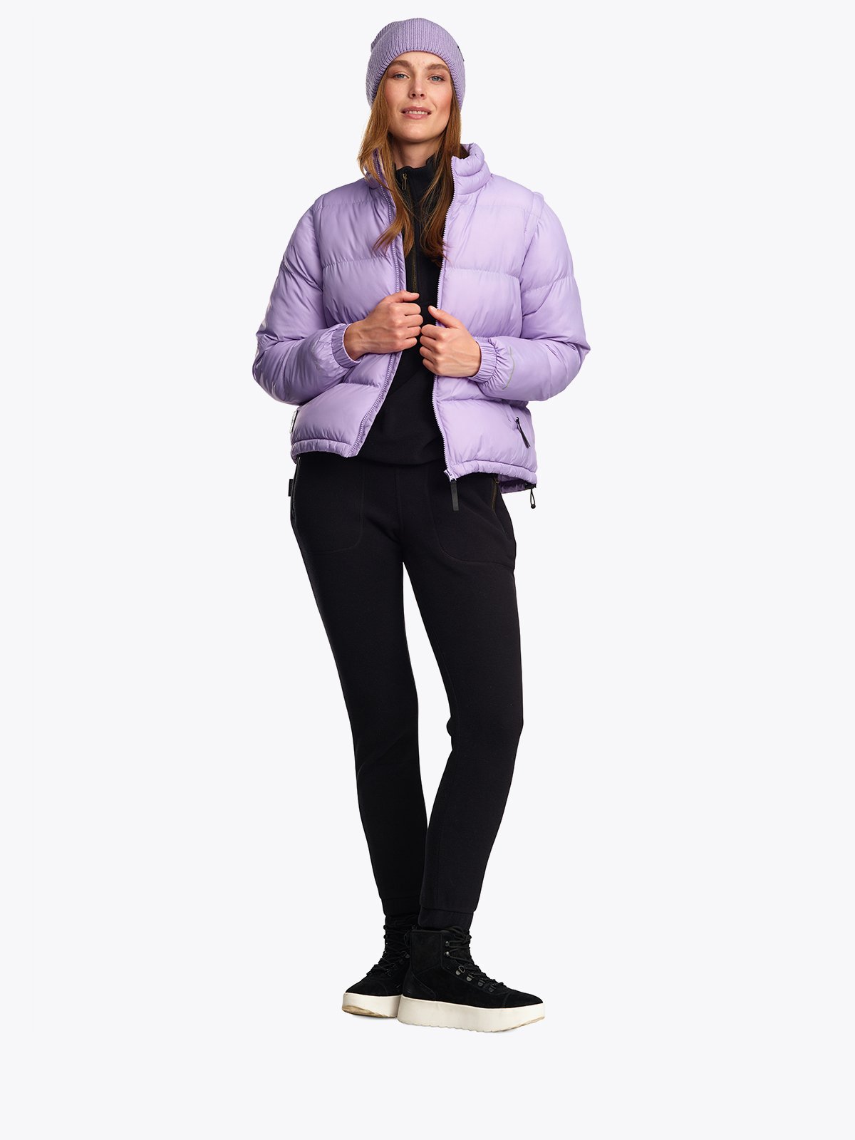 Twentyfour Mode ZipOff Jakke D Lavendel