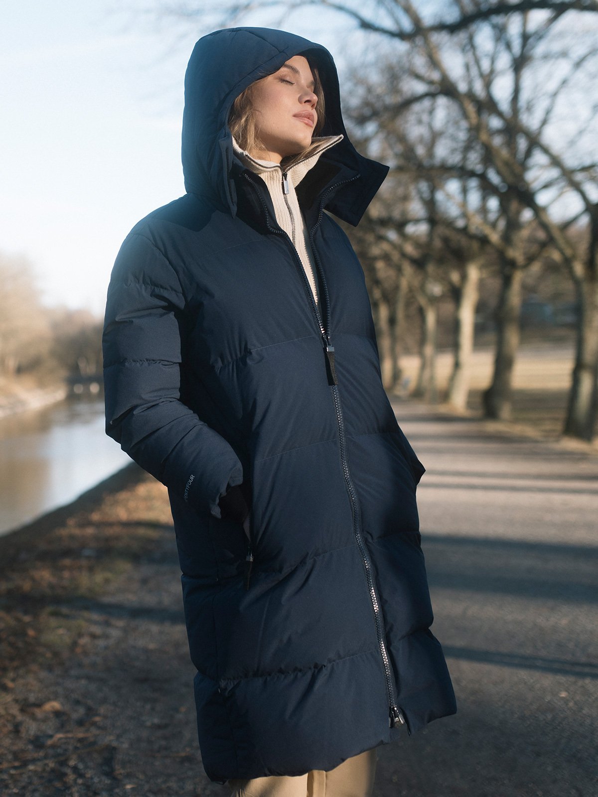 Twentyfour Mode Eli Dunparkas D Marineblå