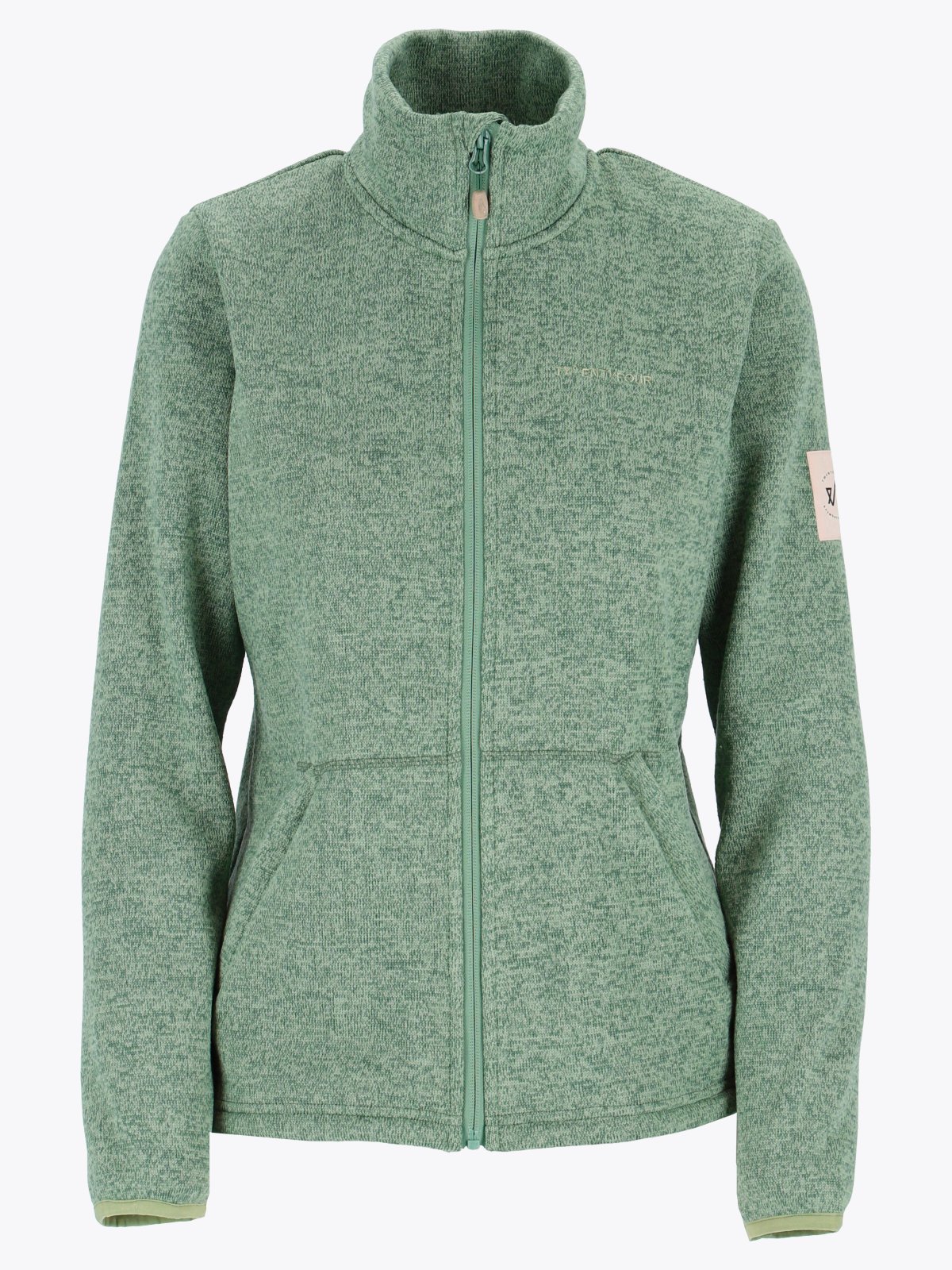 Twentyfour Finse Knitfleece D Mellomgrønn