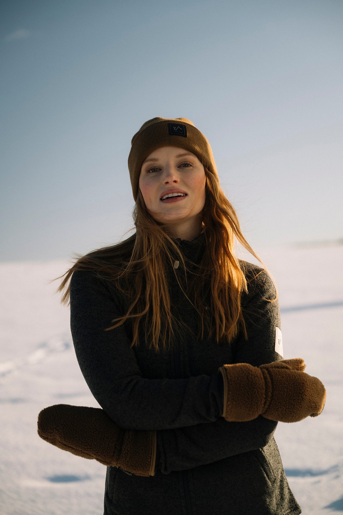 Twentyfour Finse Knitfleece D Skyggesort