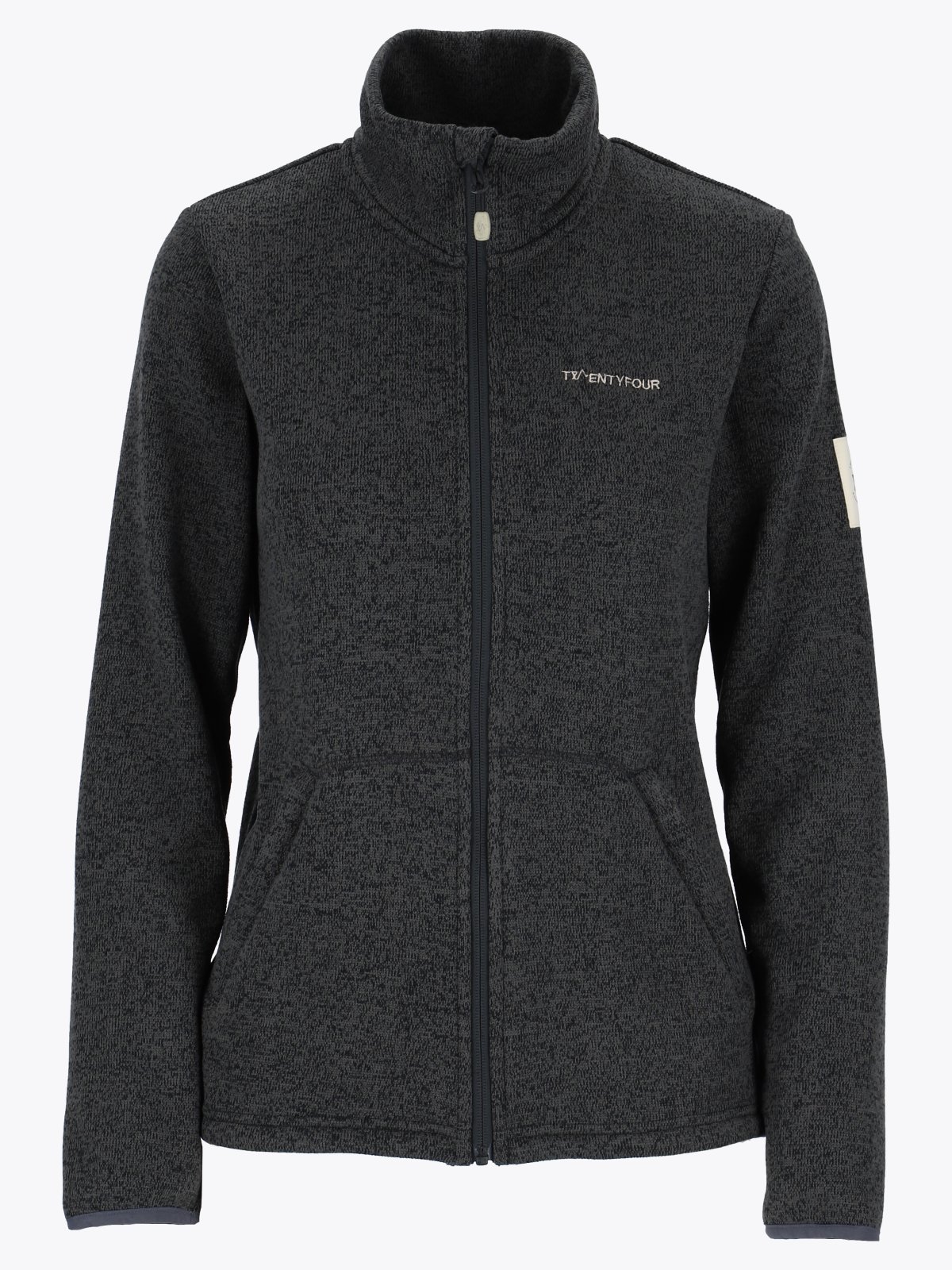 Twentyfour Finse Knitfleece D Skyggesort