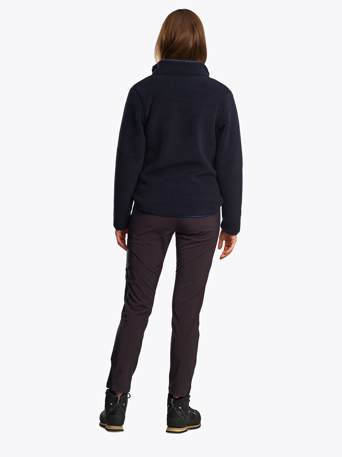 Twentyfour Finse LZ Sherpafleece D Blekkblå