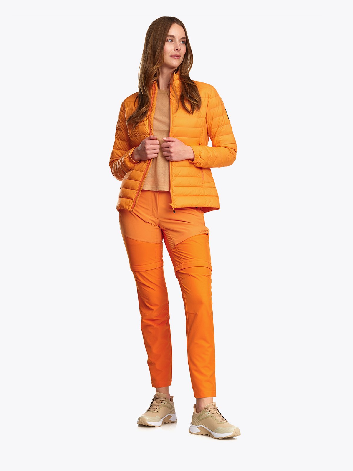 Twentyfour Flåm Dunjakke D Mandarin