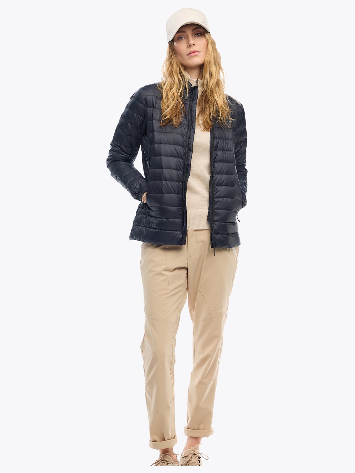 Twentyfour Flåm Dunjakke D Sort