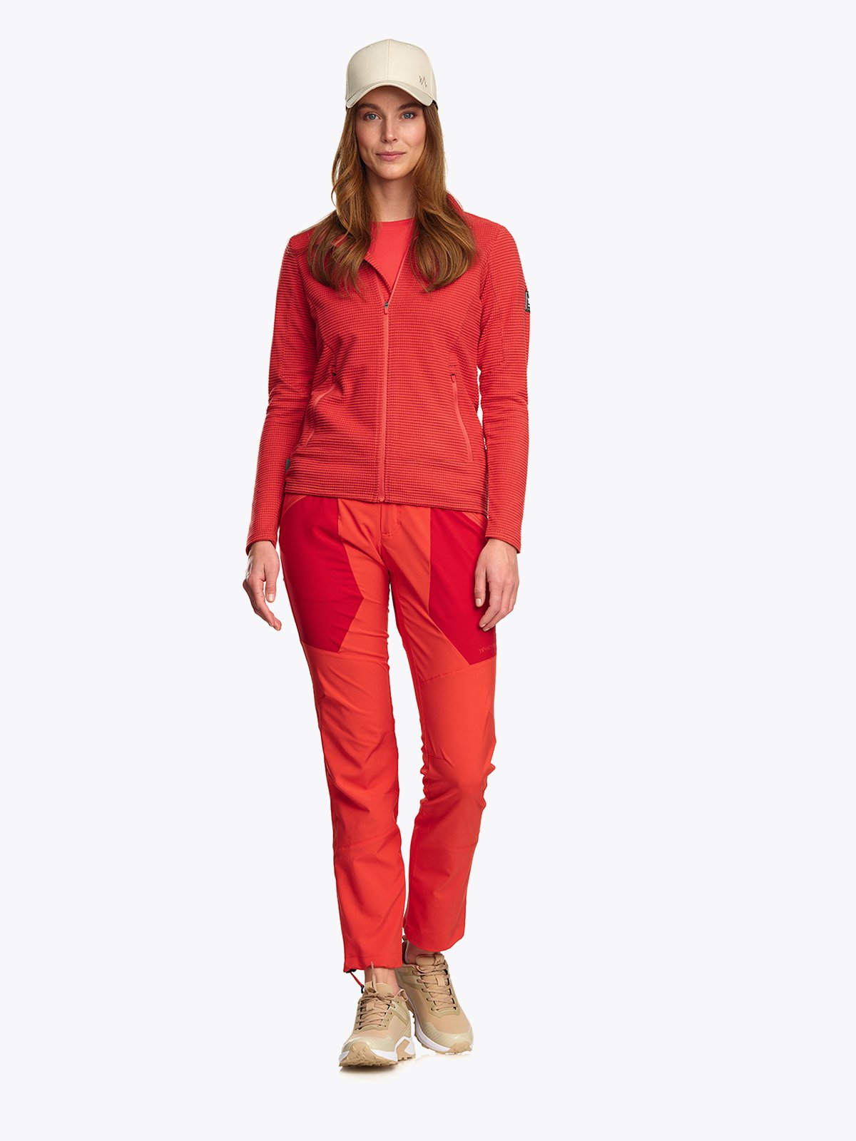 Twentyfour Flåm LZ Fleece D Klar Rød