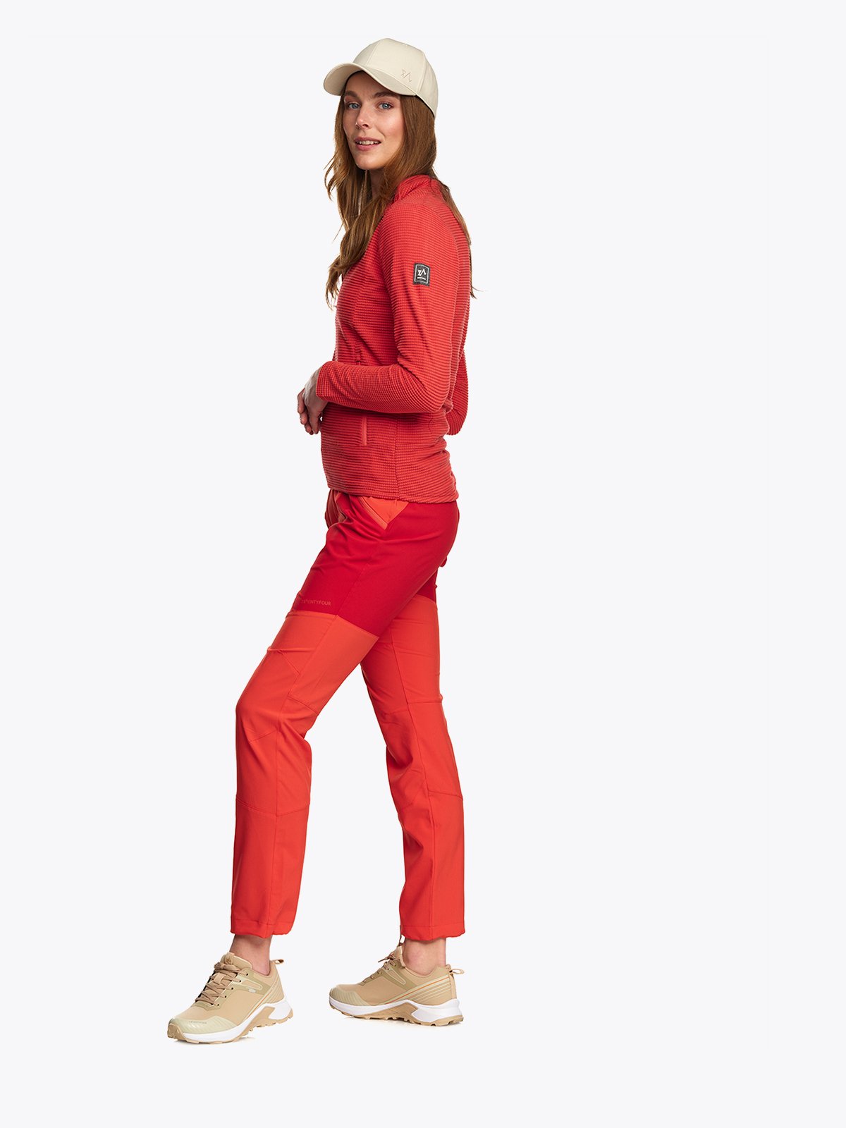 Twentyfour Flåm LZ Fleece D Klar Rød