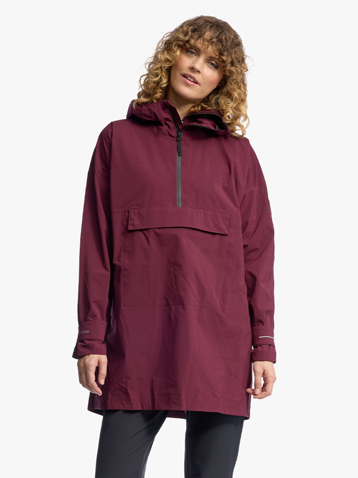 Twentyfour Mode 3L Poncho D M Burgunder