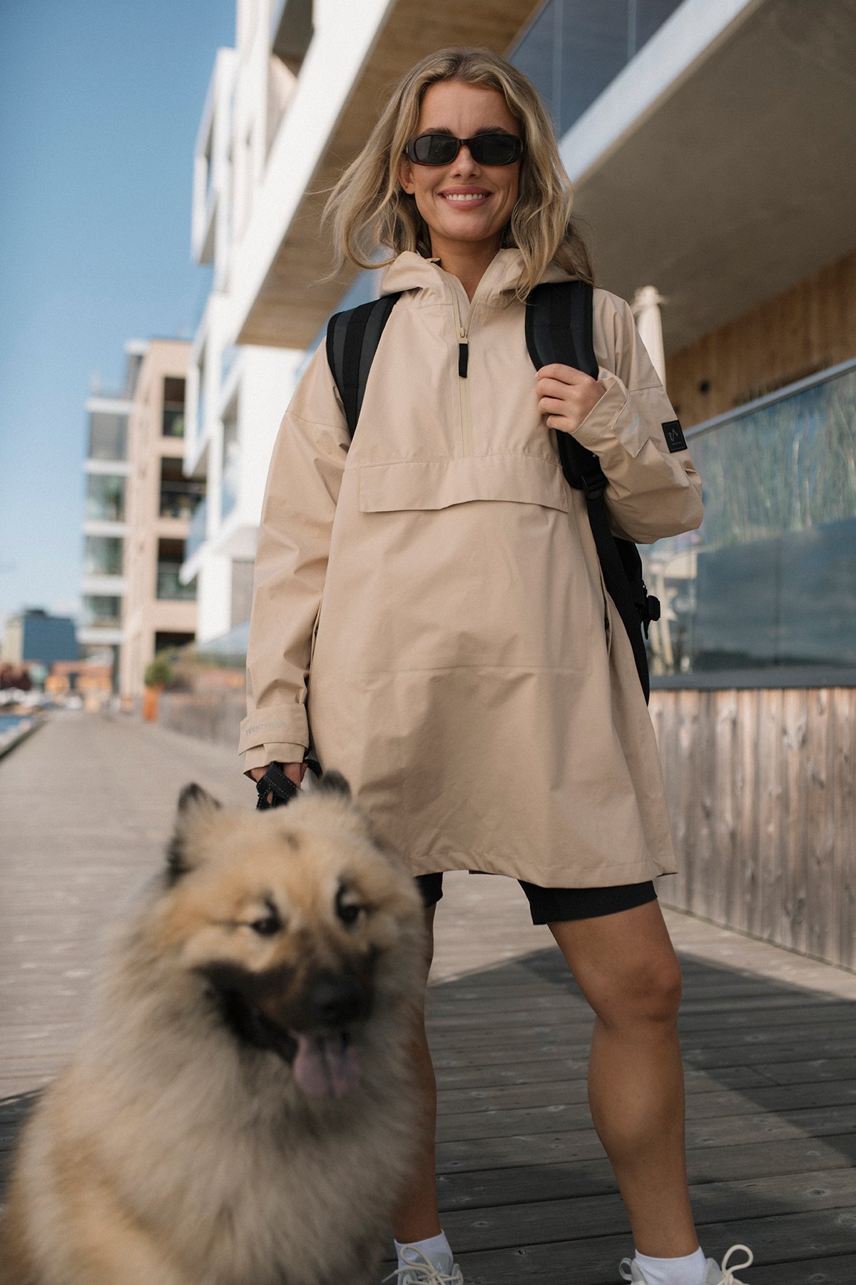 Twentyfour Mode 3L Poncho D Sand