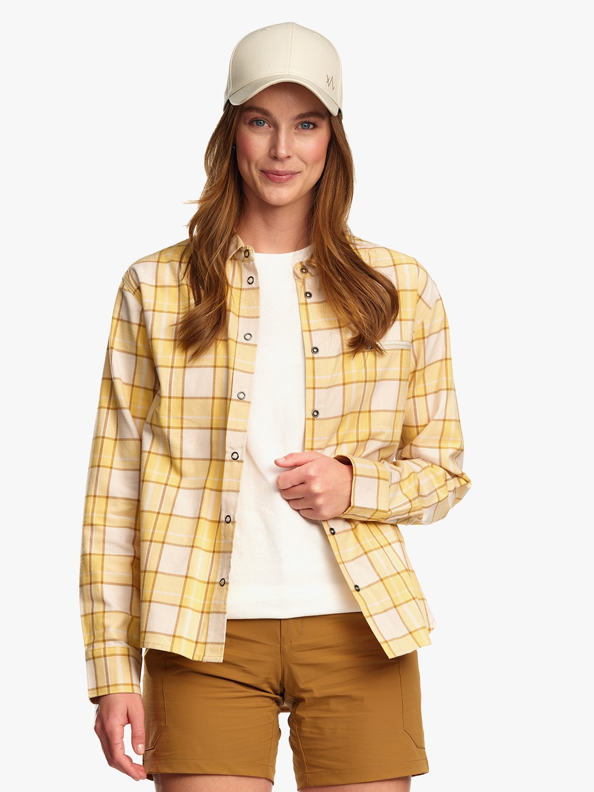 Twentyfour Mode Hike Skjorte D Gråhvit