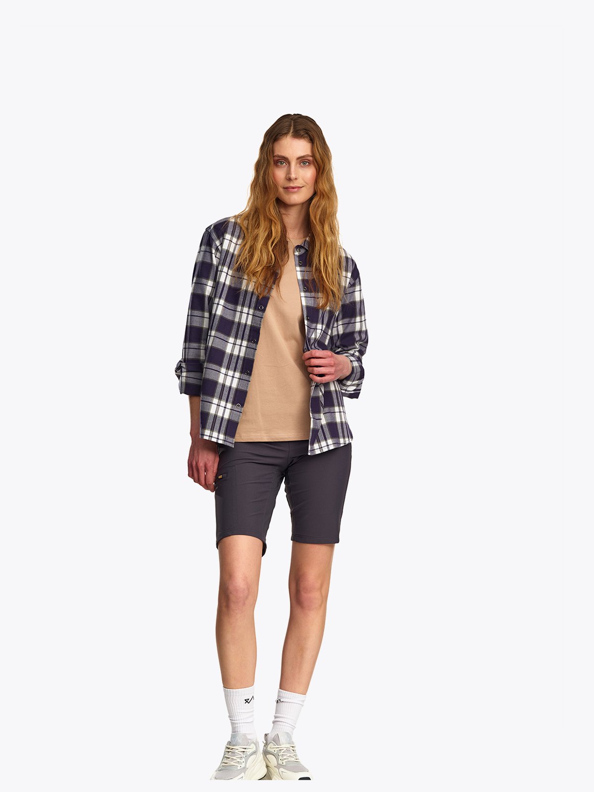 Twentyfour Mode Hike Skjorte D Marineblå