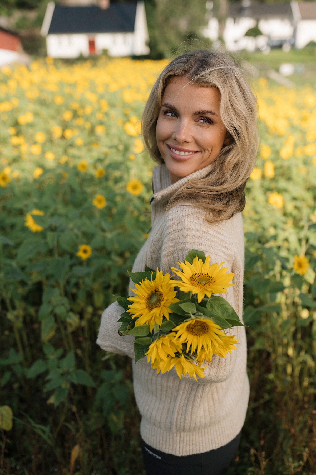 Twentyfour Mode Iris HZ Genser D Beige Mel