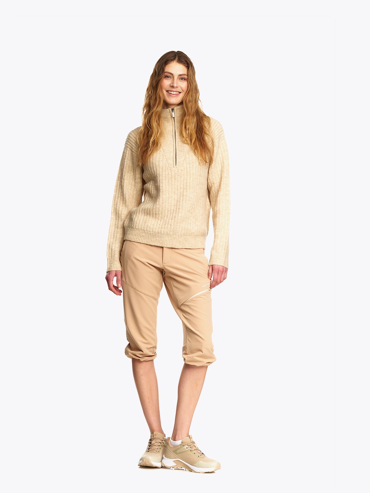 Twentyfour Mode Iris HZ Genser D Beige Mel