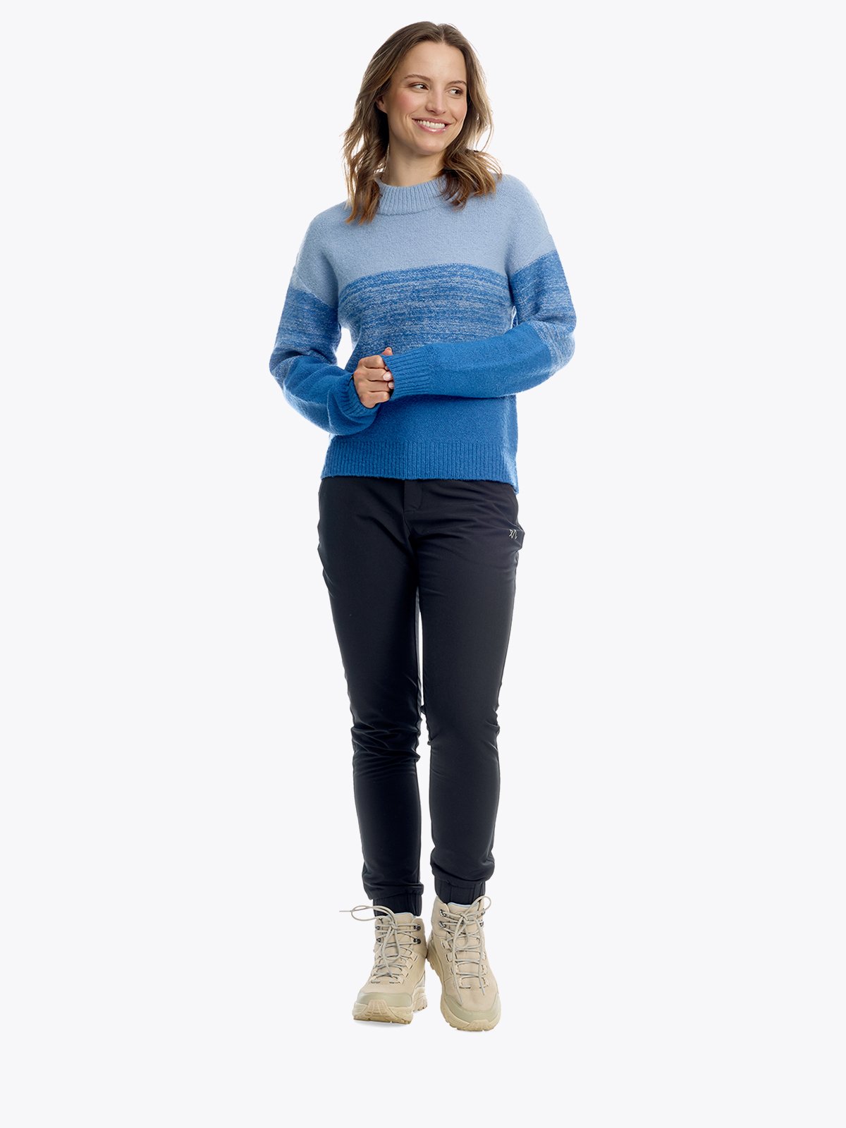 Twentyfour Mode Strikkegenser D Pastellblå