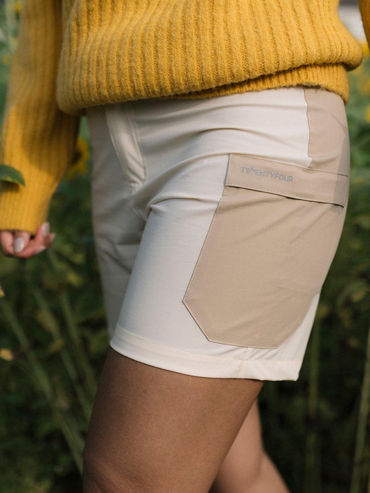 Twentyfour Mode Flex Shorts D Gråhvit