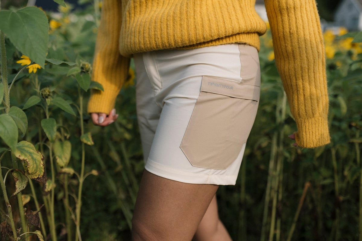 Twentyfour Mode Flex Shorts D Gråhvit