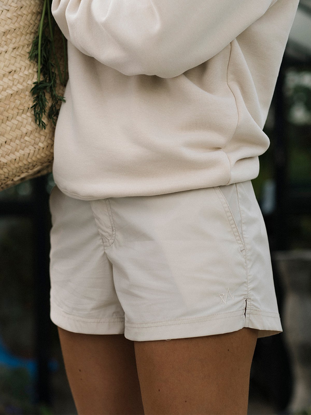 Twentyfour Mode Hybrid Shorts D Gråhvit