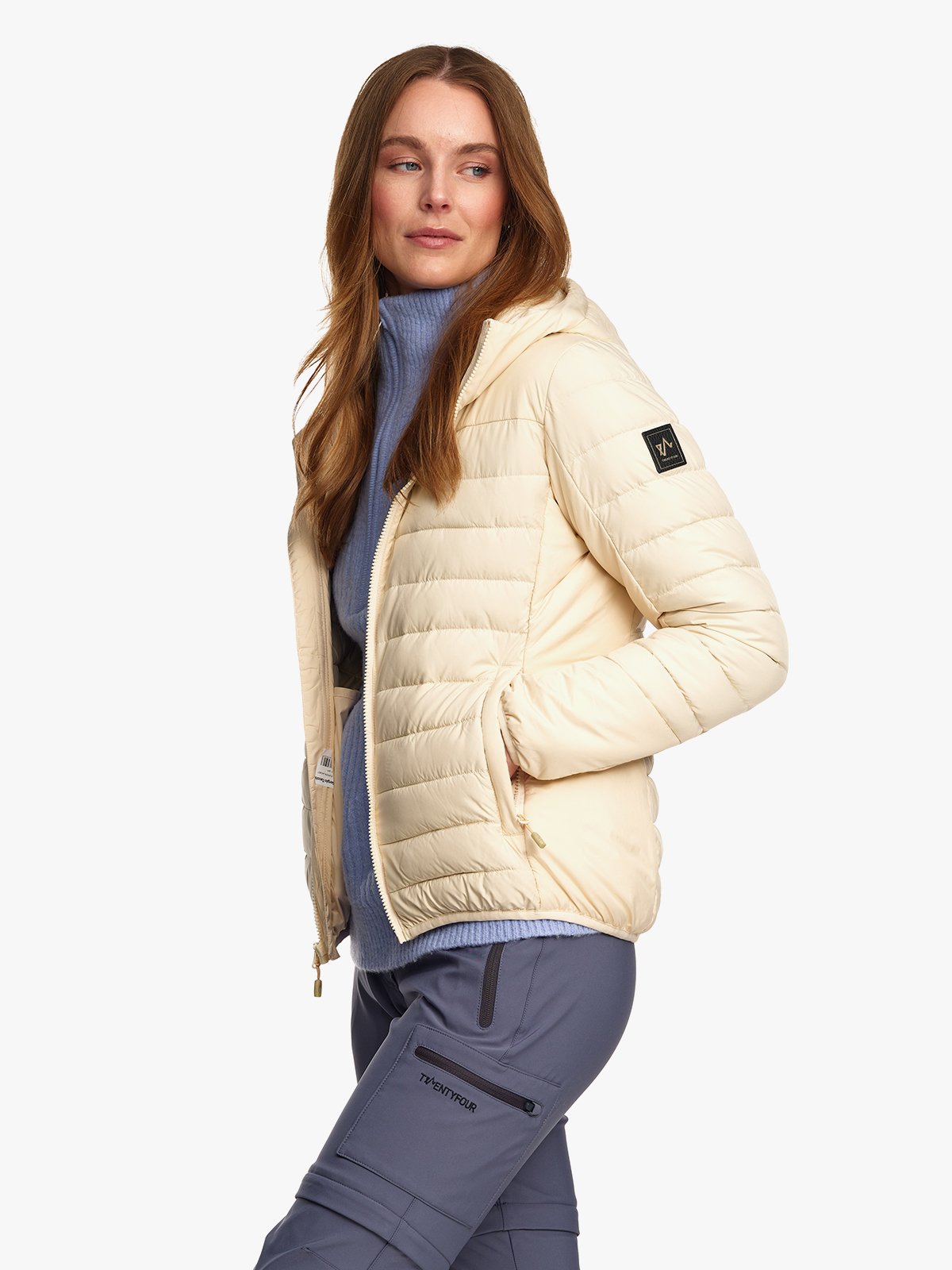 Twentyfour Mode Thermal Jakke D Gråhvit