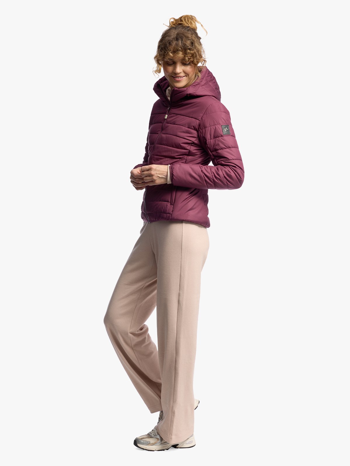 Twentyfour Mode Thermal Jakke D M Burgunder