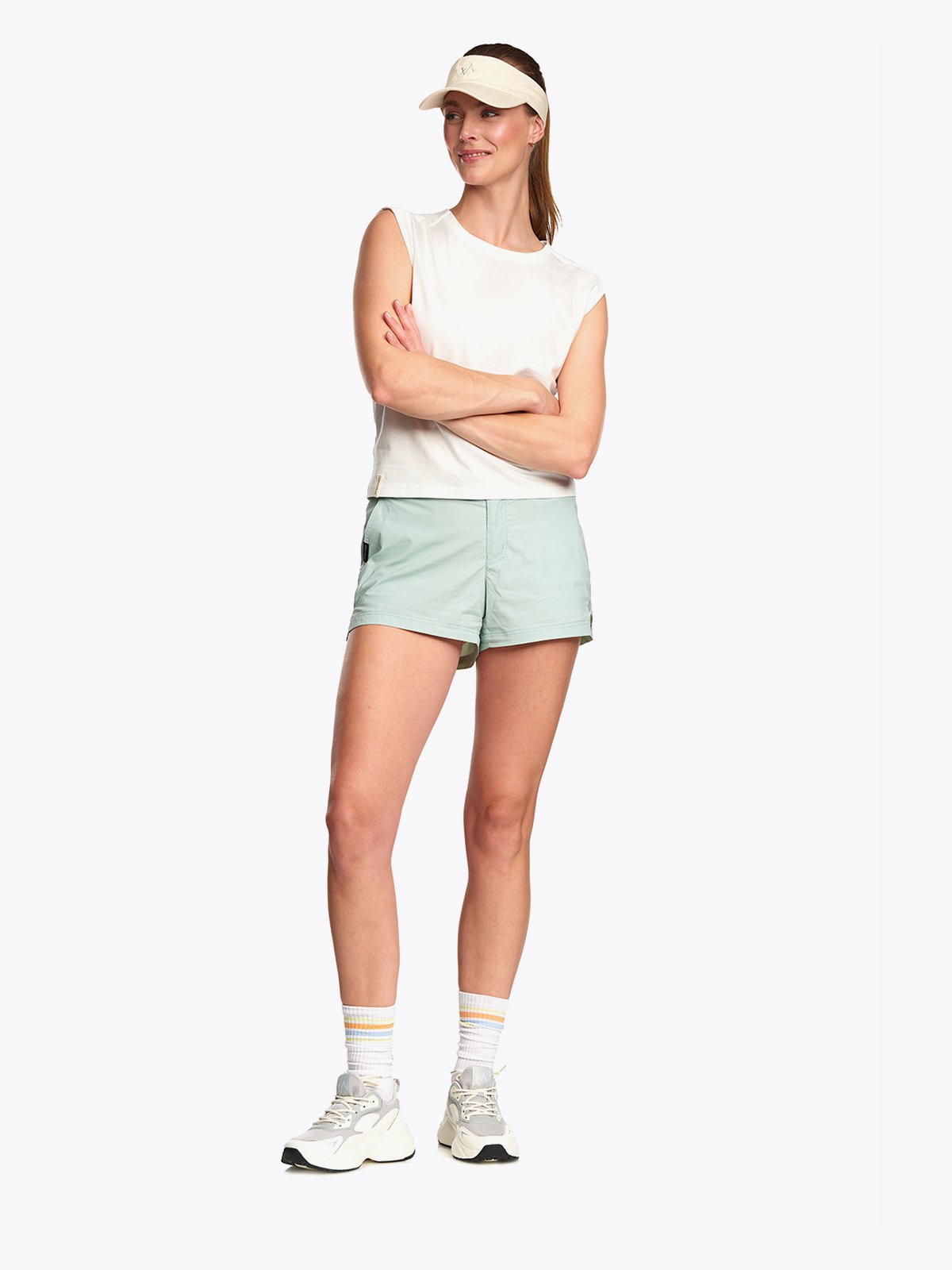 Twentyfour Mode Sleeveless Tee D Hvit