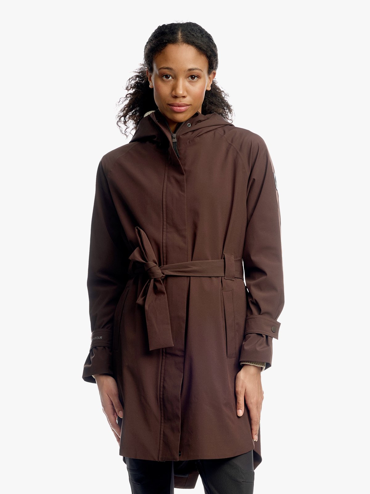 Twentyfour Mode 2-lags Cape D Mørk Brun