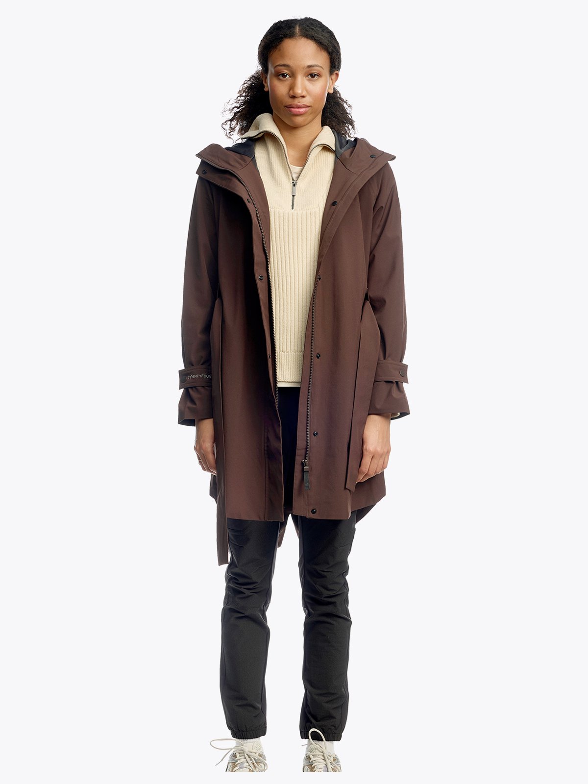 Twentyfour Mode 2-lags Cape D Mørk Brun